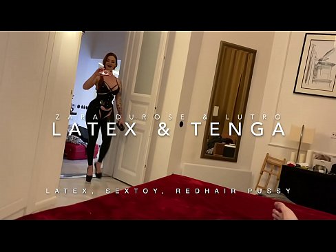 ❤️ Redheaded stepsister in latex costume yakasvirwa na stepbrother ❤❌  ️❤
